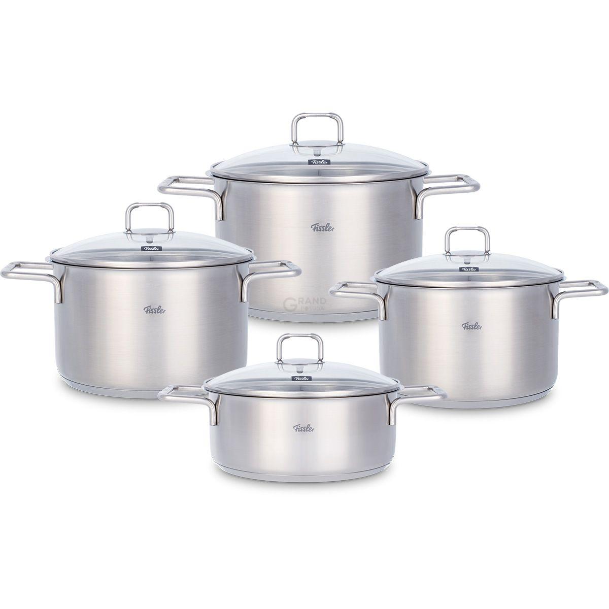 Fissler Набір каструль, 4 предмета, Hamburg | https://grandposuda.com.ua