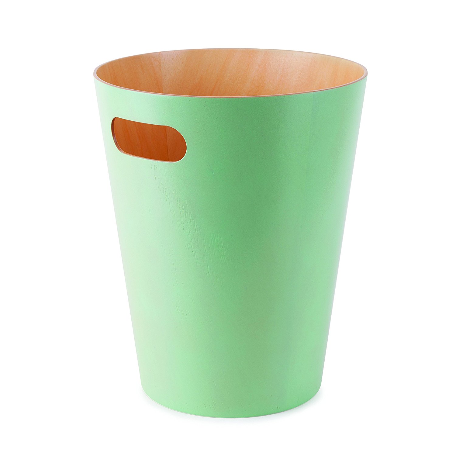 Umbra Кошик для сміття 27,9x22,9 см салатова Woodrow Can | https://grandposuda.com.ua