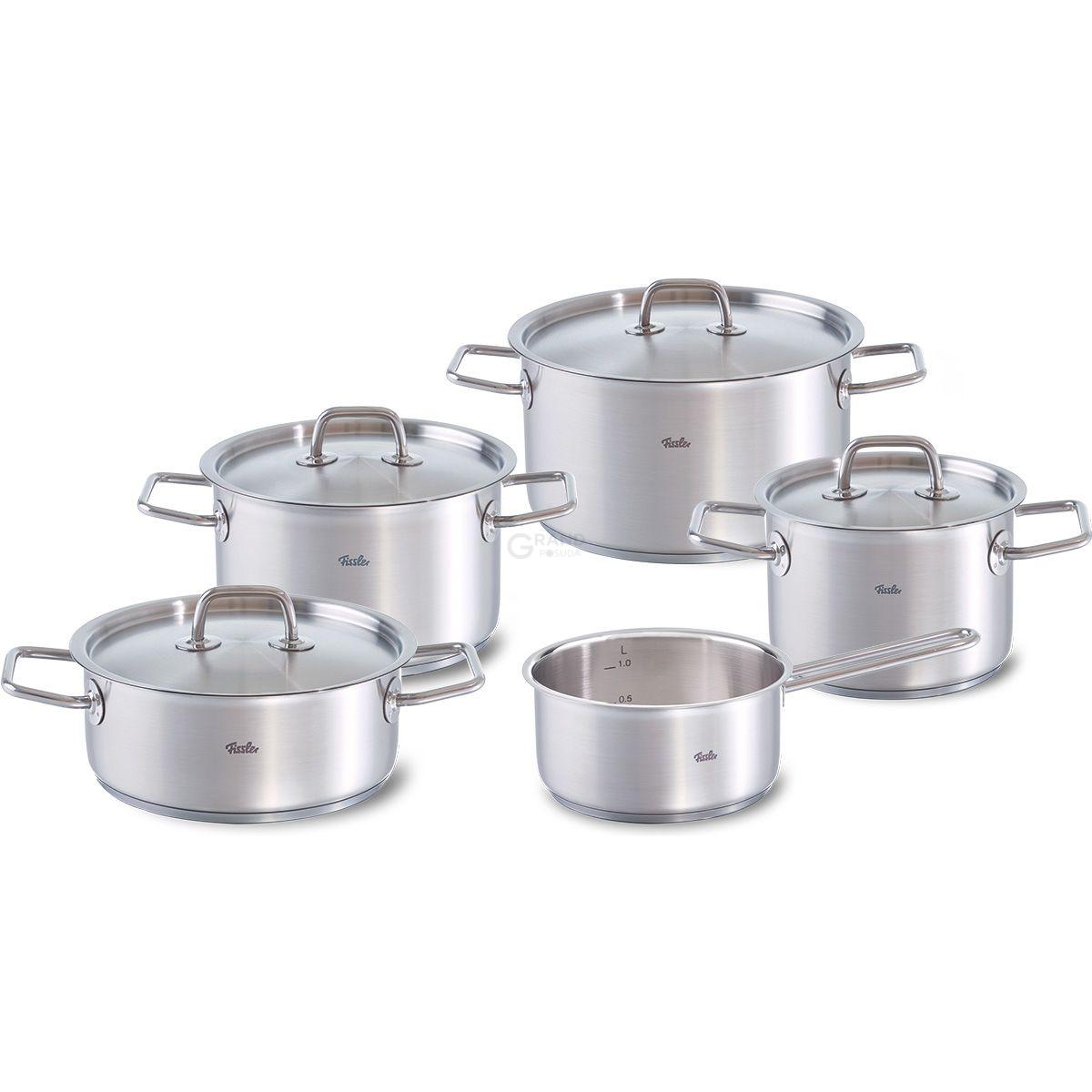 Fissler Набор посуды, 5 предметов, Berlin | https://grandposuda.com.ua