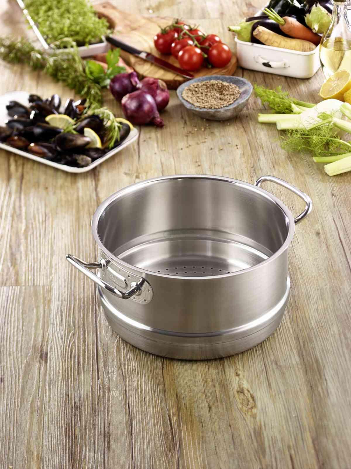 Fissler Паровая вставка для скороварки 24 см Original-profi Collection | https://grandposuda.com.ua