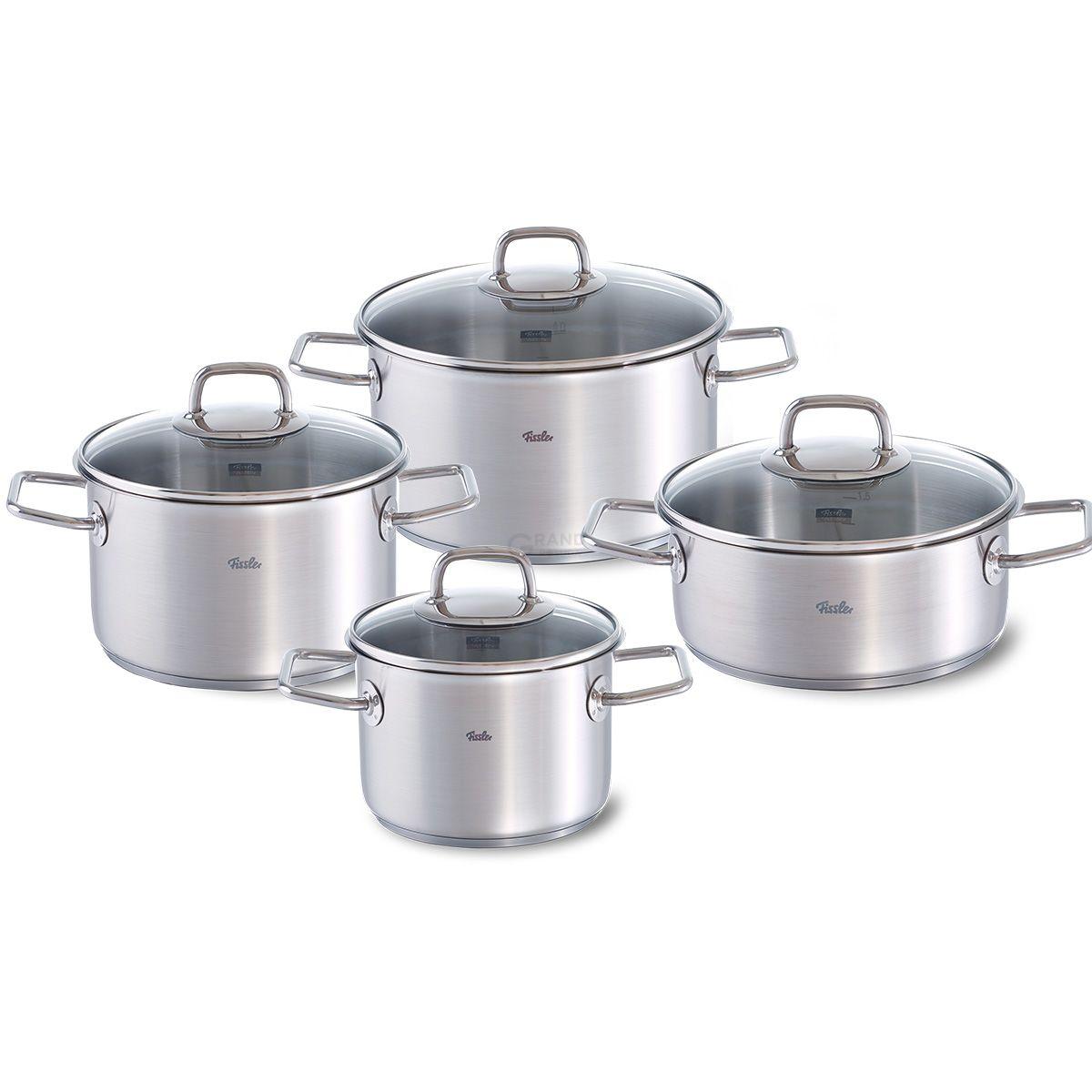 Fissler Набір посуду, 4 предмета, Viseo | https://grandposuda.com.ua