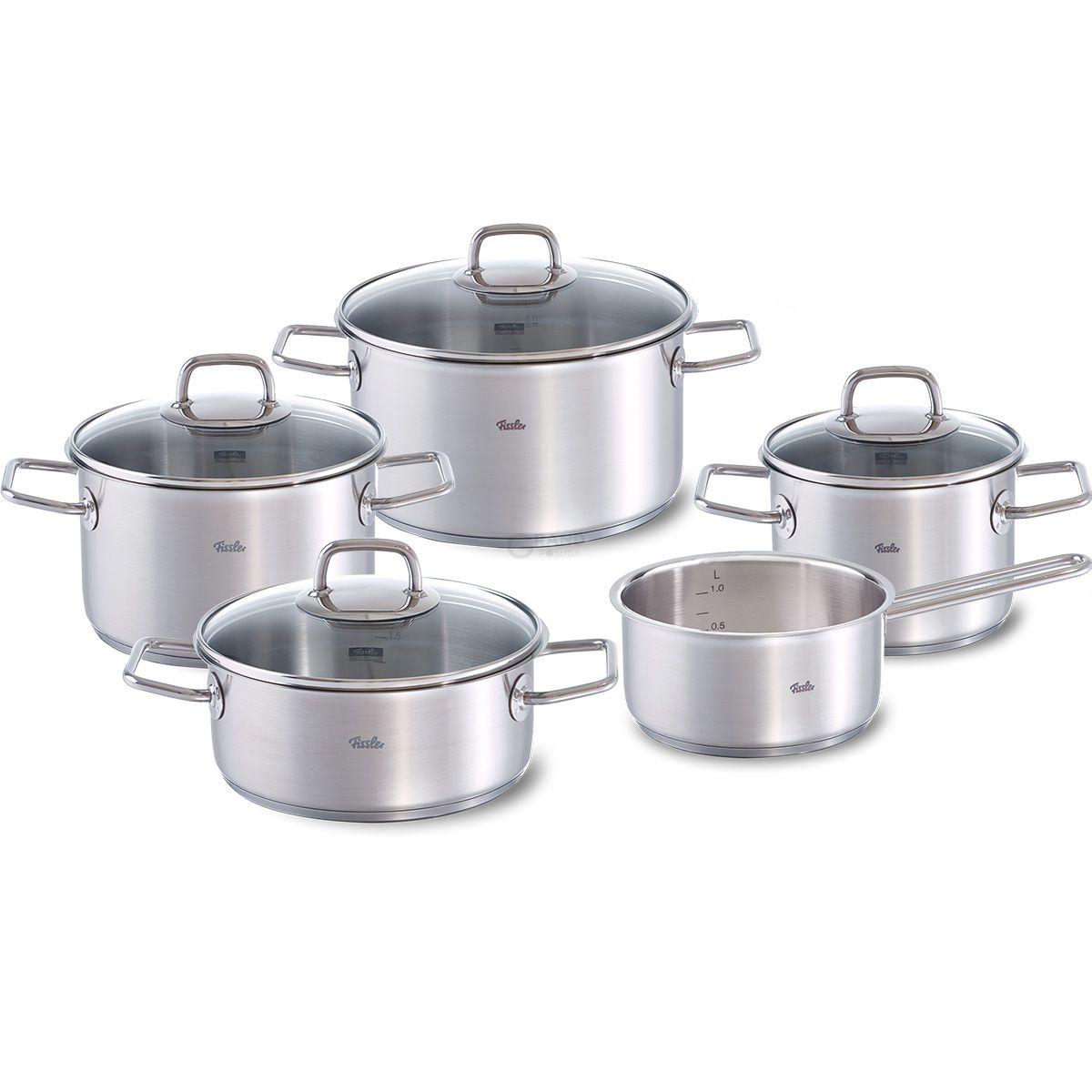 Fissler Набір посуду, 5 предметів, Viseo | https://grandposuda.com.ua