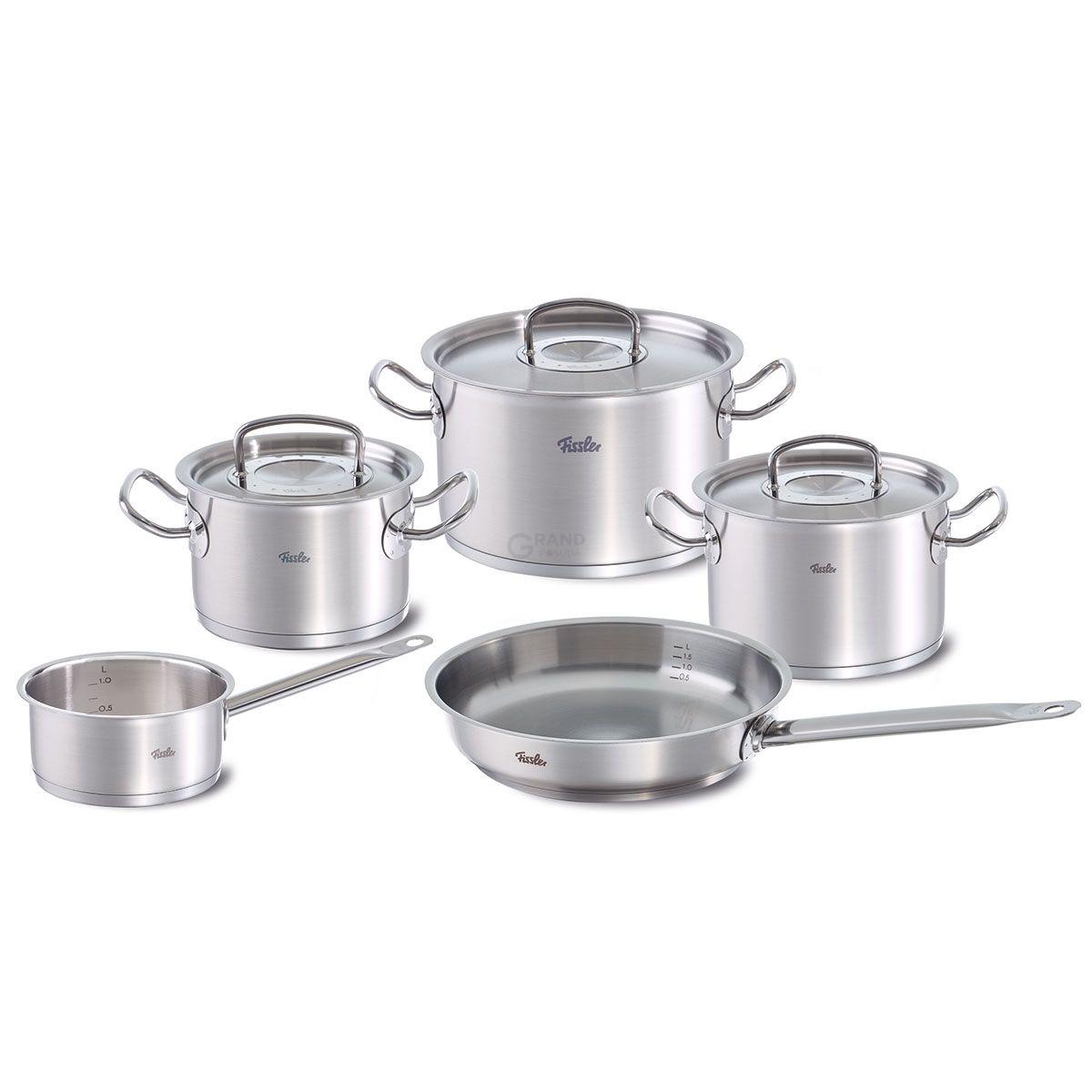 Fissler Набір посуду, 5 предметів, Original-profi Collection | https://grandposuda.com.ua