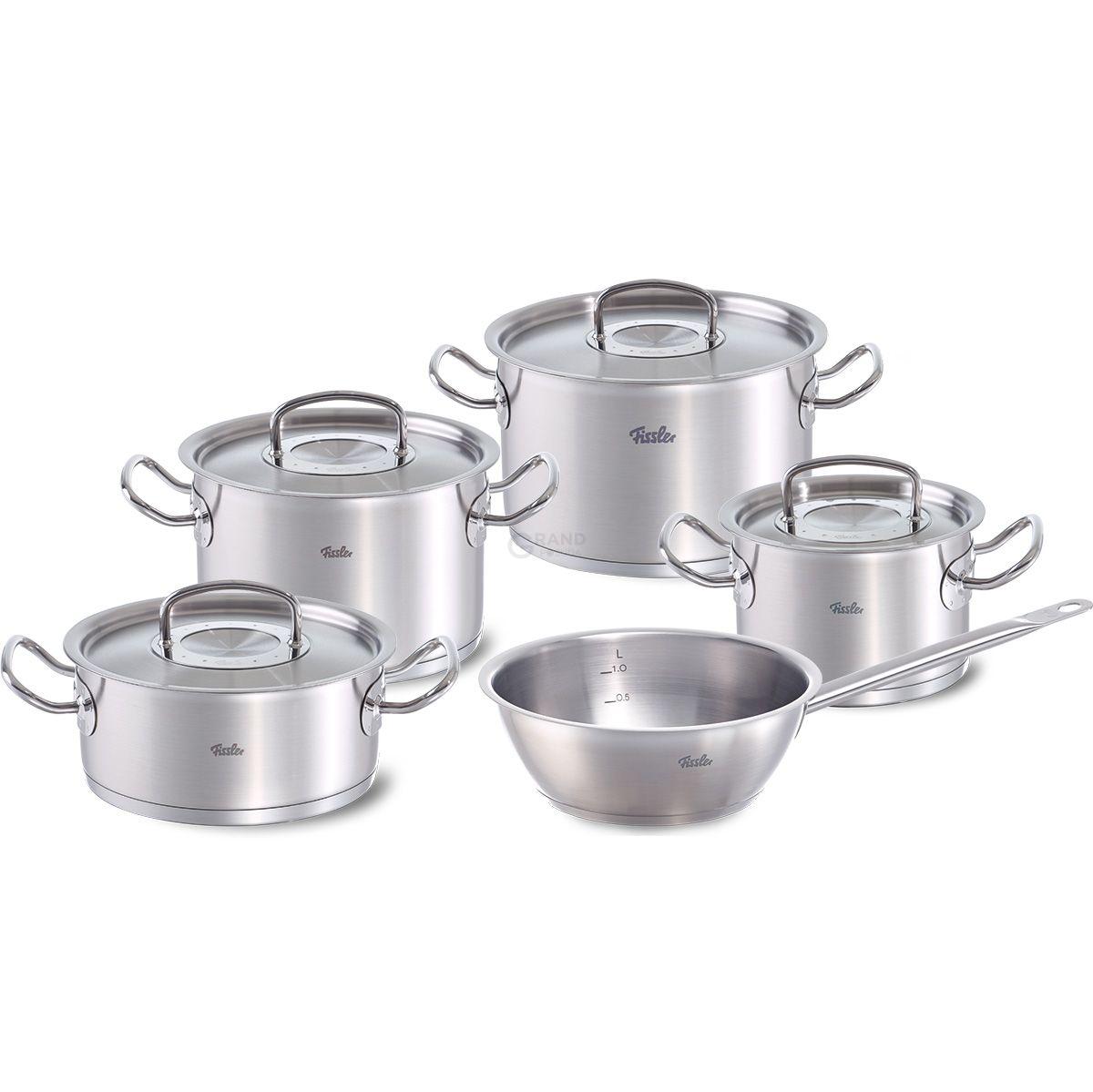 Fissler Набір каструль, Original-profi Collection 5 предметів | https://grandposuda.com.ua