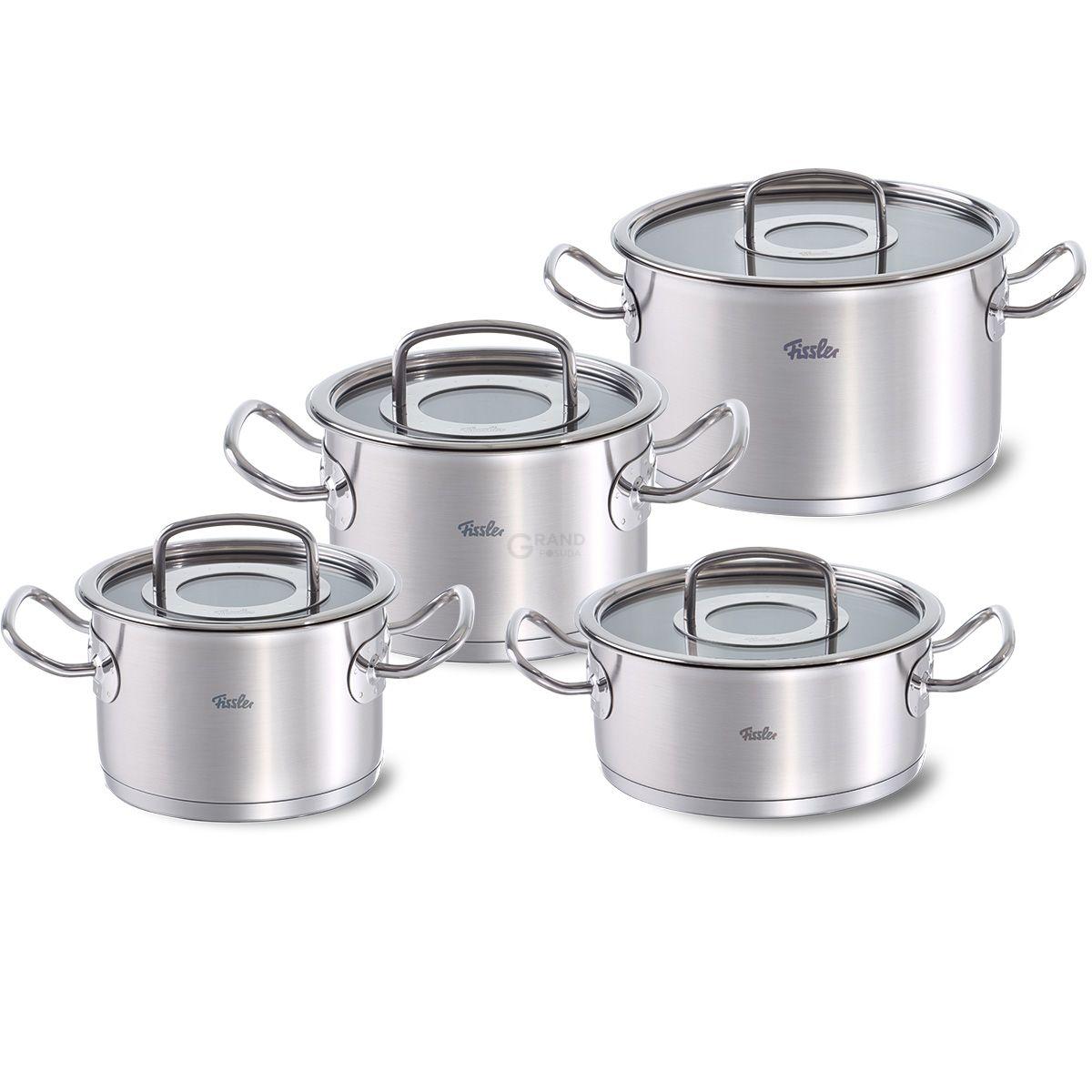 Fissler Набір посуду, 4 предмета Original-profi Collection | https://grandposuda.com.ua