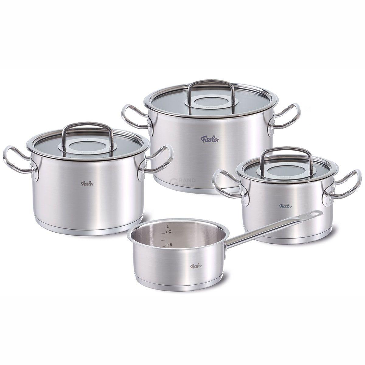 Fissler Набір каструль, 4 предмета, Original-profi Collection | https://grandposuda.com.ua