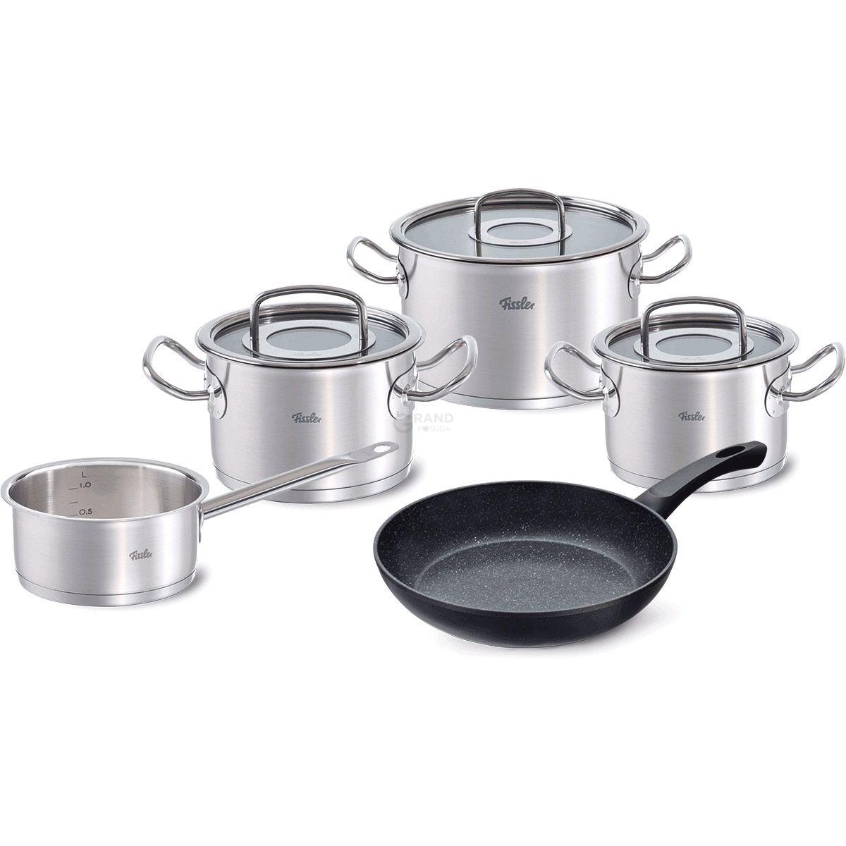 Fissler Набір посуду, 5 предметів, Original-profi Collection | https://grandposuda.com.ua