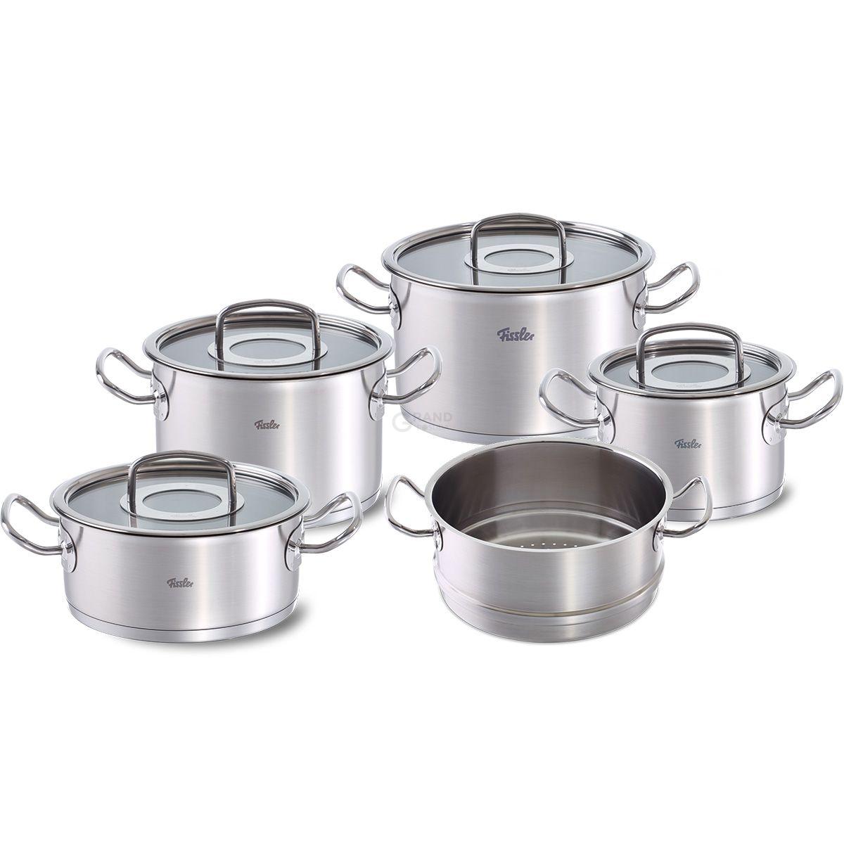 Fissler Набор посуды, 5 предметов, Original-profi Collection | https://grandposuda.com.ua