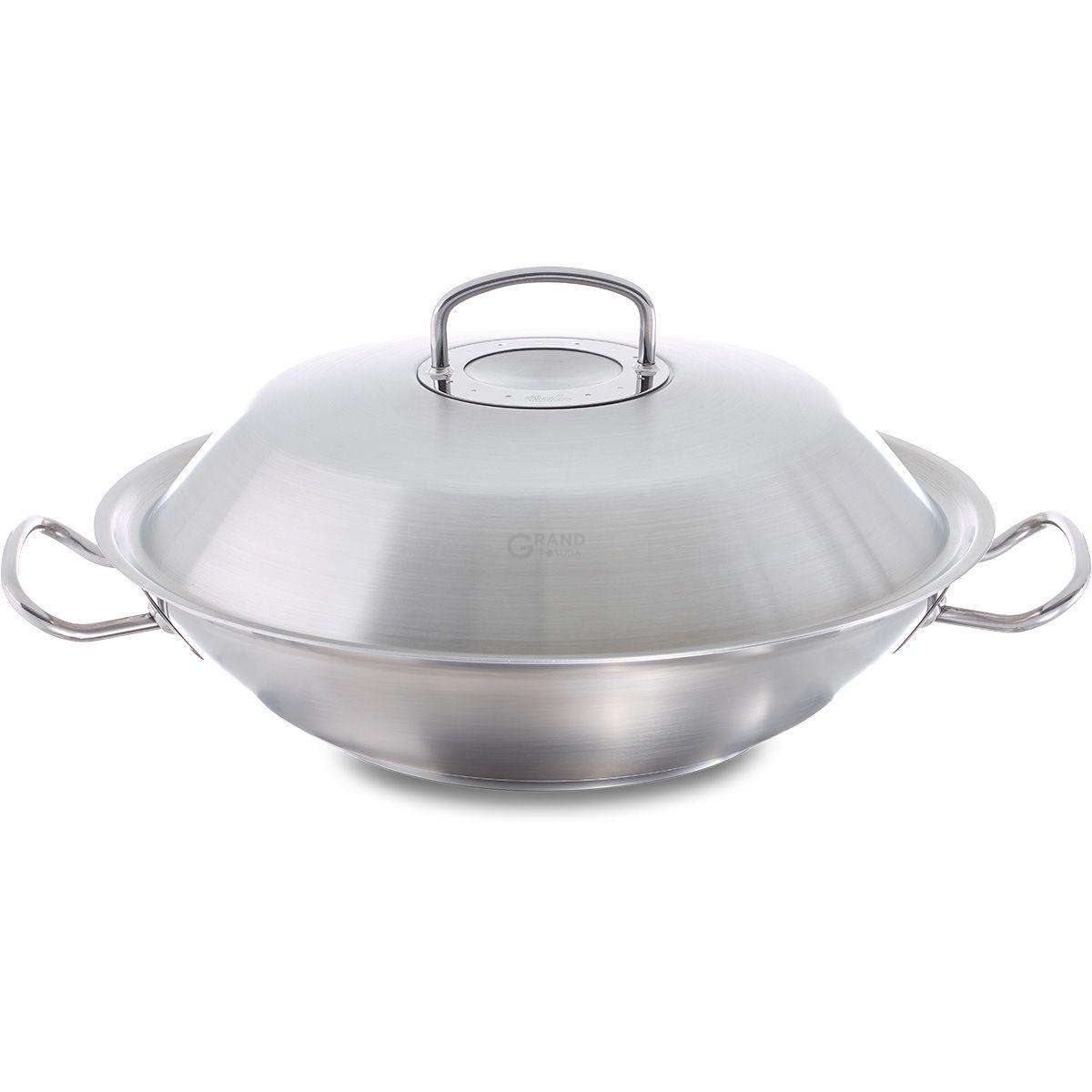 Fissler Сковорода WOK Original-profi Collection 30 см | https://grandposuda.com.ua