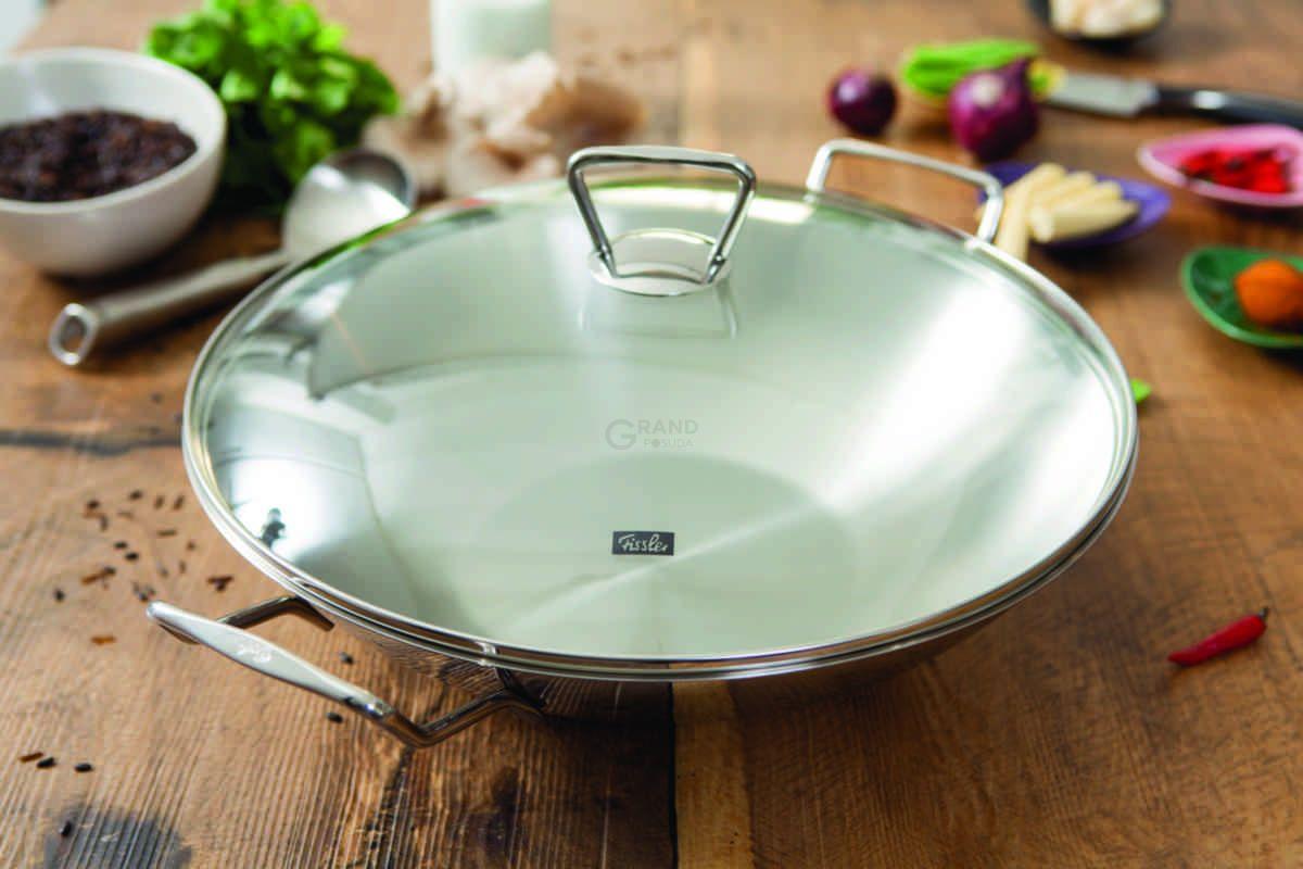 Fissler WOK зі скляною кришкою 35 см Original-profi Collection | https://grandposuda.com.ua