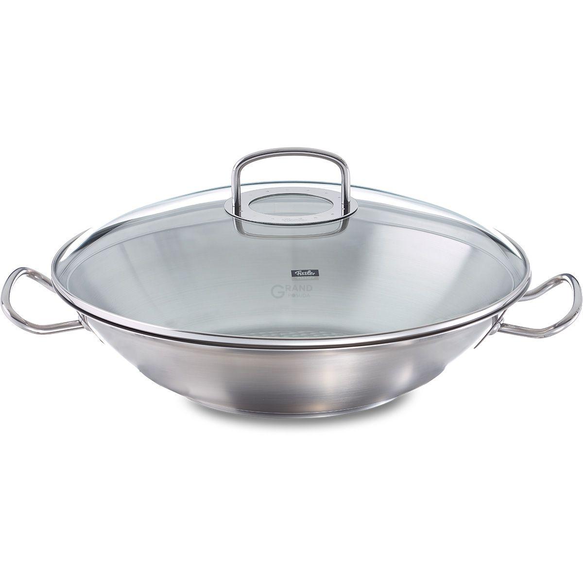 Fissler WOK зі скляною кришкою 35 см Original-profi Collection | https://grandposuda.com.ua