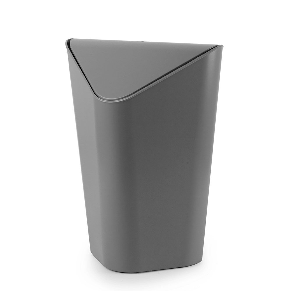 Umbra Кошик для сміття 29,2x21x20,4 см темно-сіра Corner Mini | https://grandposuda.com.ua
