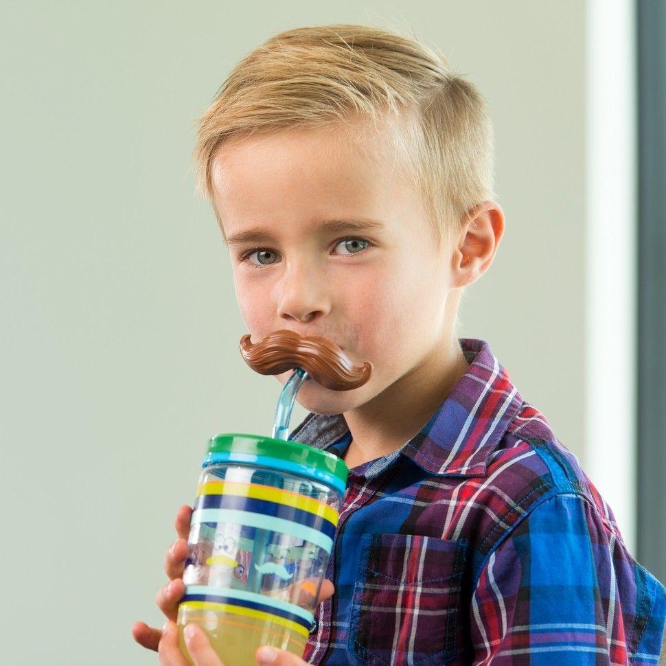 Contigo Стакан детский с трубочкой 0,47 л Funny Straw | https://grandposuda.com.ua
