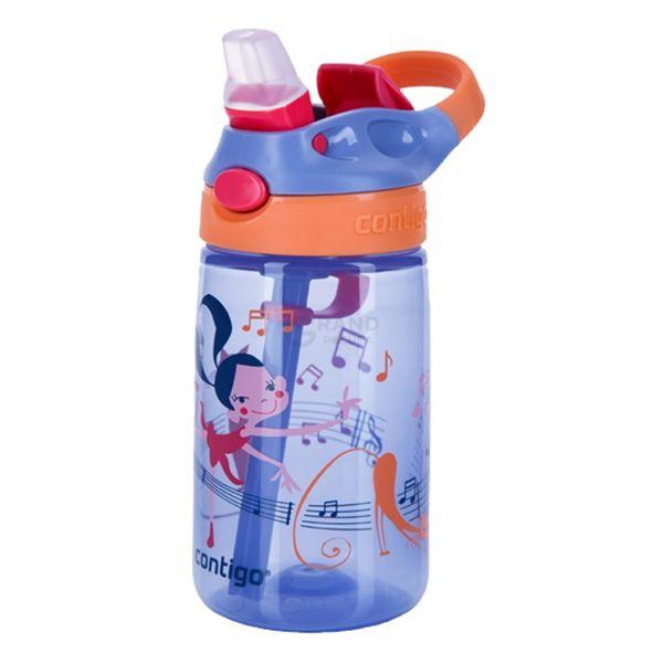 Contigo Бутылка детская синяя 0,42 л Gizmo Flip | https://grandposuda.com.ua