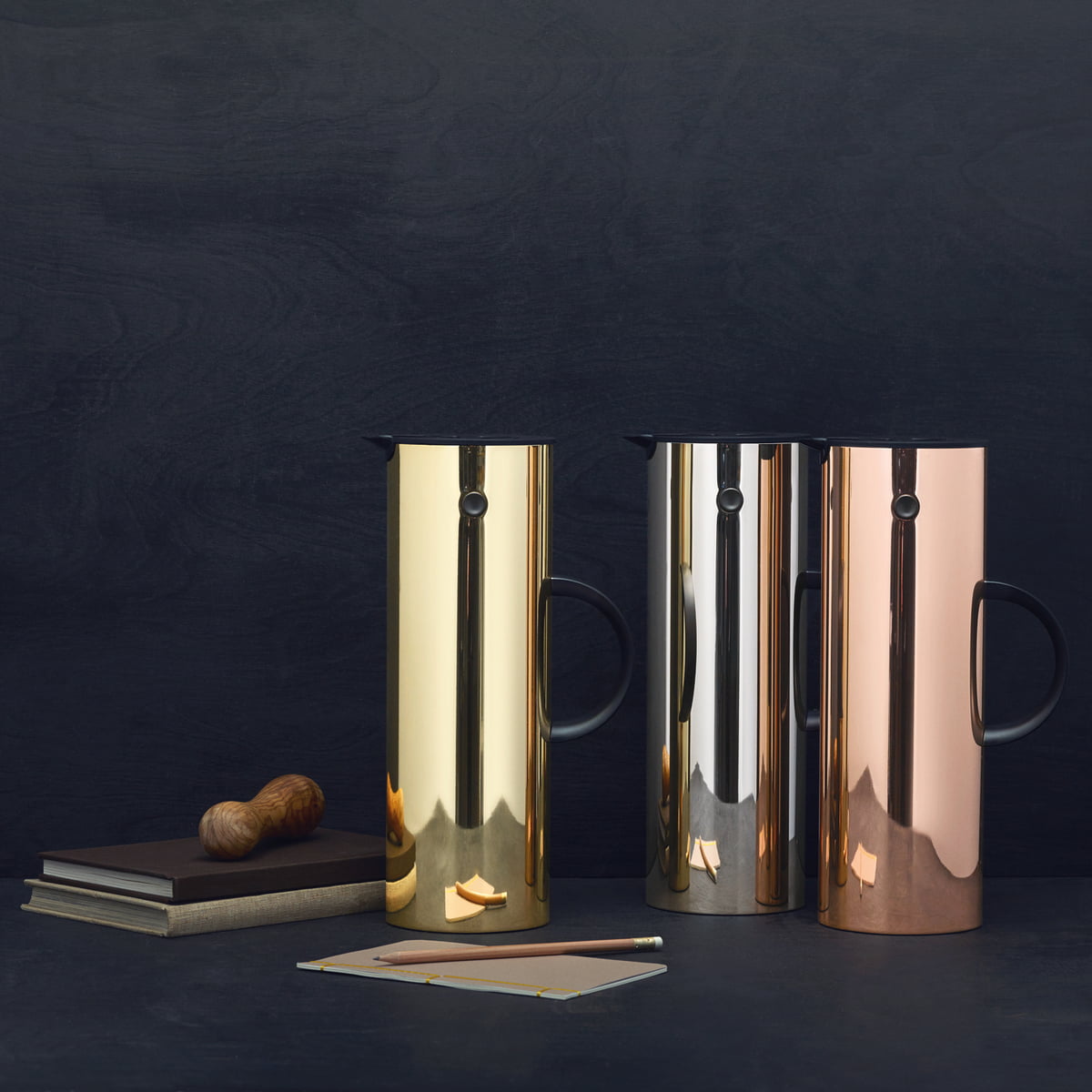 Термокувшин 1 л сталь EM 77 Stelton | https://grandposuda.com.ua