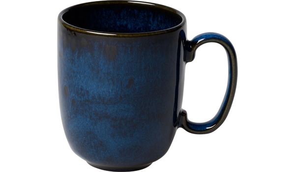 Villeroy & Boch Кружка с ручкой синяя Lave | https://grandposuda.com.ua
