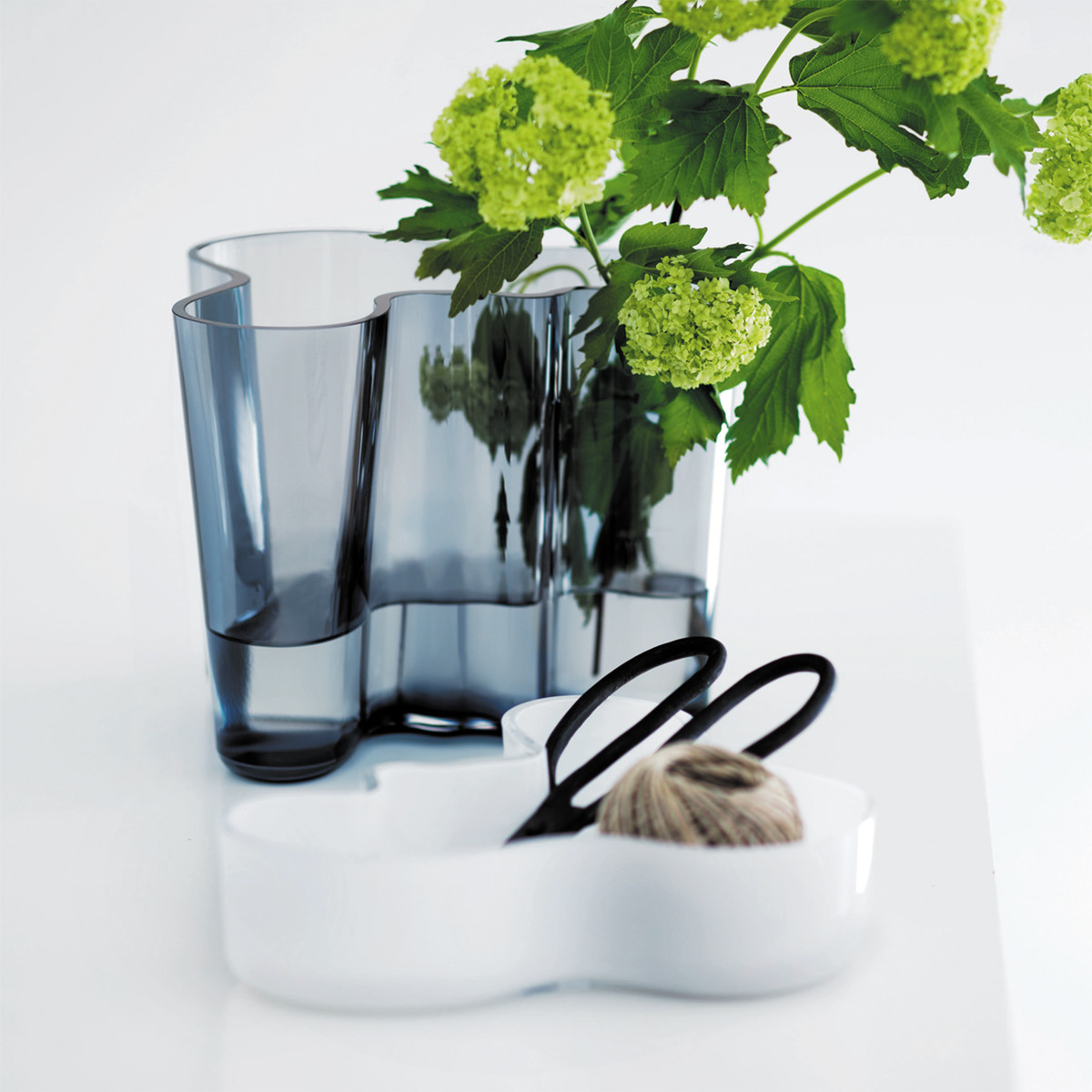 Iittala Ваза 16х19х20 см прозора Aalto | https://grandposuda.com.ua
