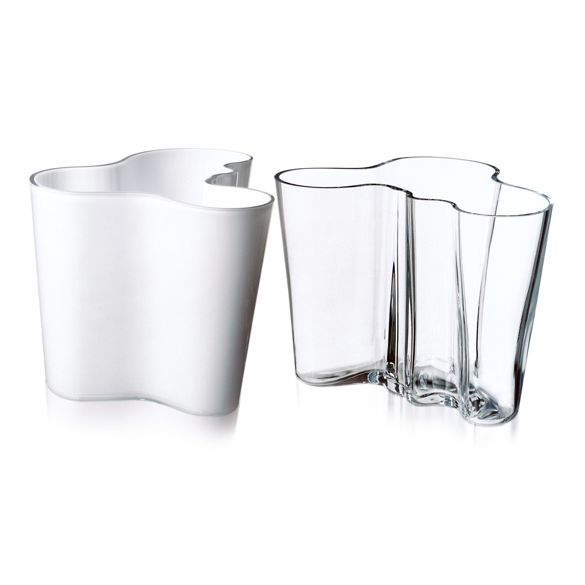 Iittala Ваза 16х19х20 см прозора Aalto | https://grandposuda.com.ua