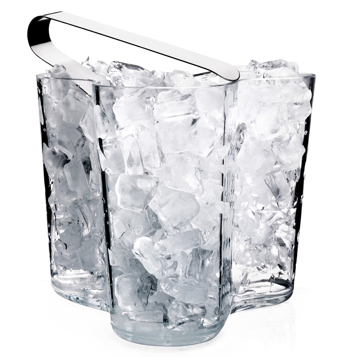 Iittala Ваза 16х19х20 см прозора Aalto | https://grandposuda.com.ua