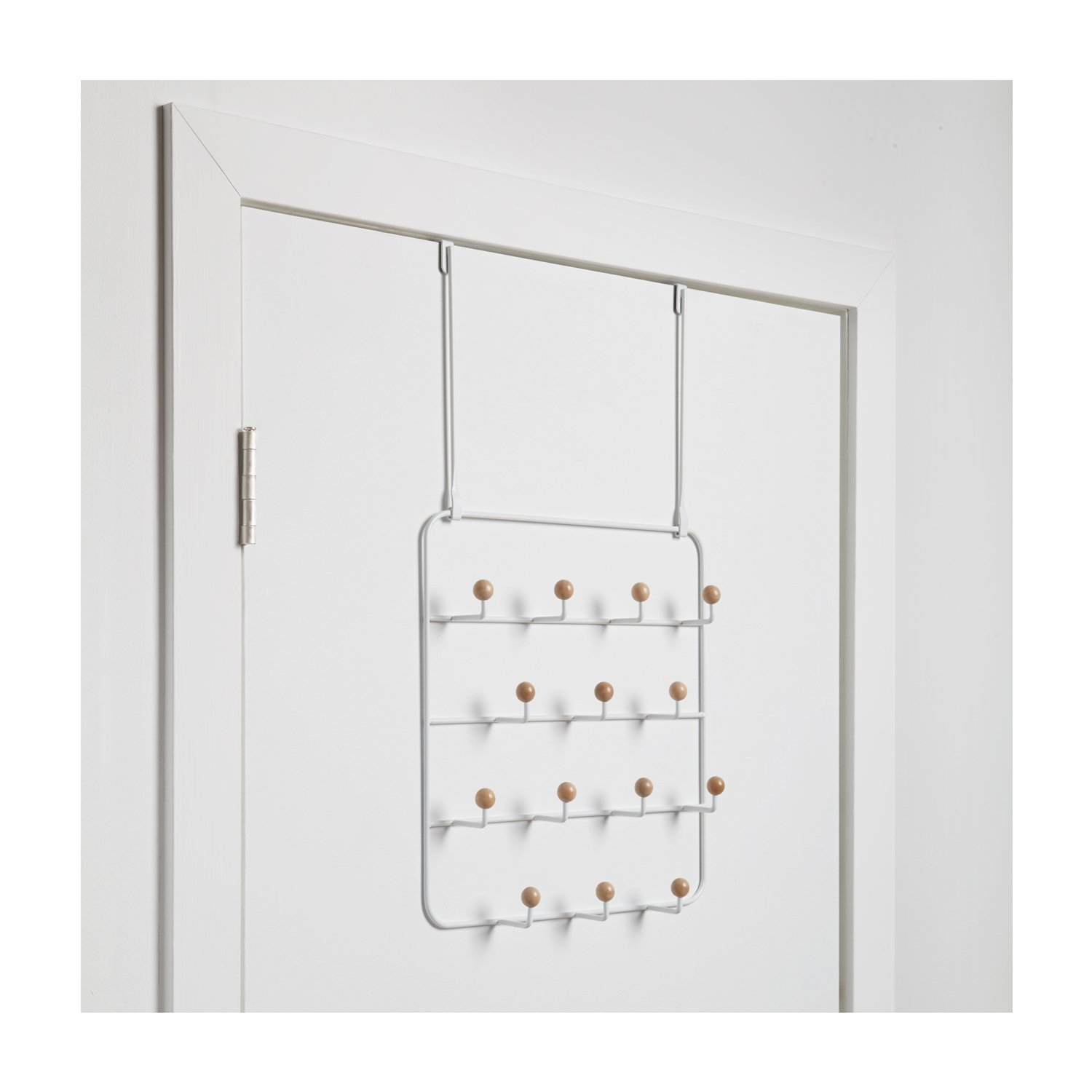 Umbra Вішак дверна 59,69x36,19x10,16 см біла Estique Multifunktionale Türgarderobe | https://grandposuda.com.ua