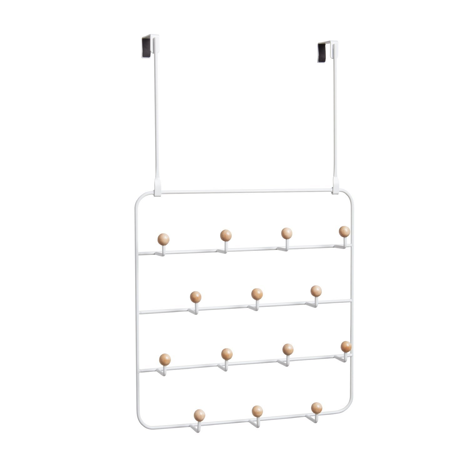 Umbra Вішак дверна 59,69x36,19x10,16 см біла Estique Multifunktionale Türgarderobe | https://grandposuda.com.ua