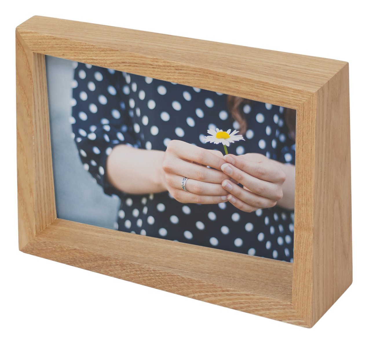 Umbra Фоторамка 8,3x16,3x11,2 см дерево Edge Fotohalter Natur | https://grandposuda.com.ua