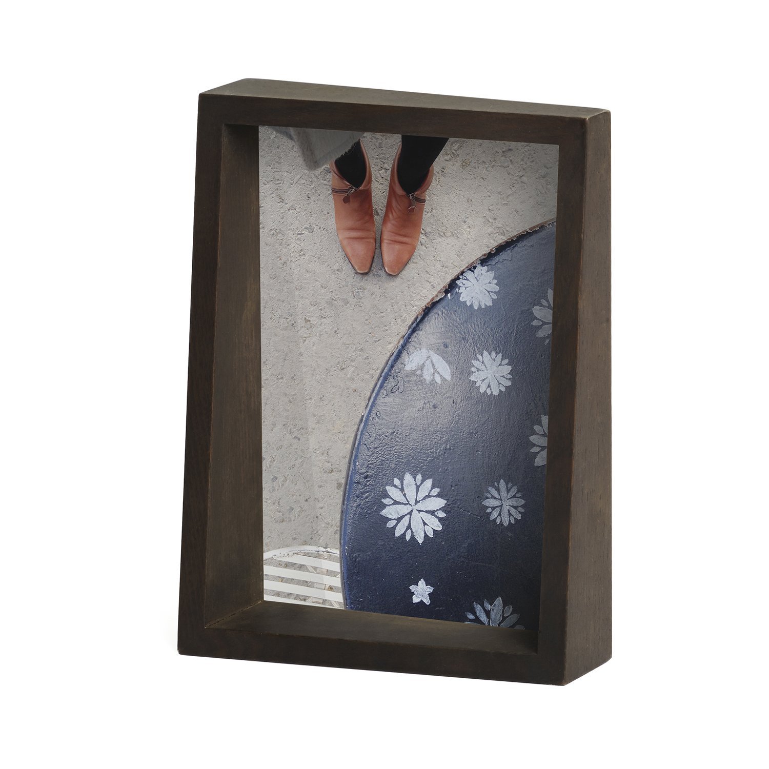 Umbra Фоторамка 13,7x5,5x18,8 см орех Edge Fotohalter Walnuss Antik | https://grandposuda.com.ua