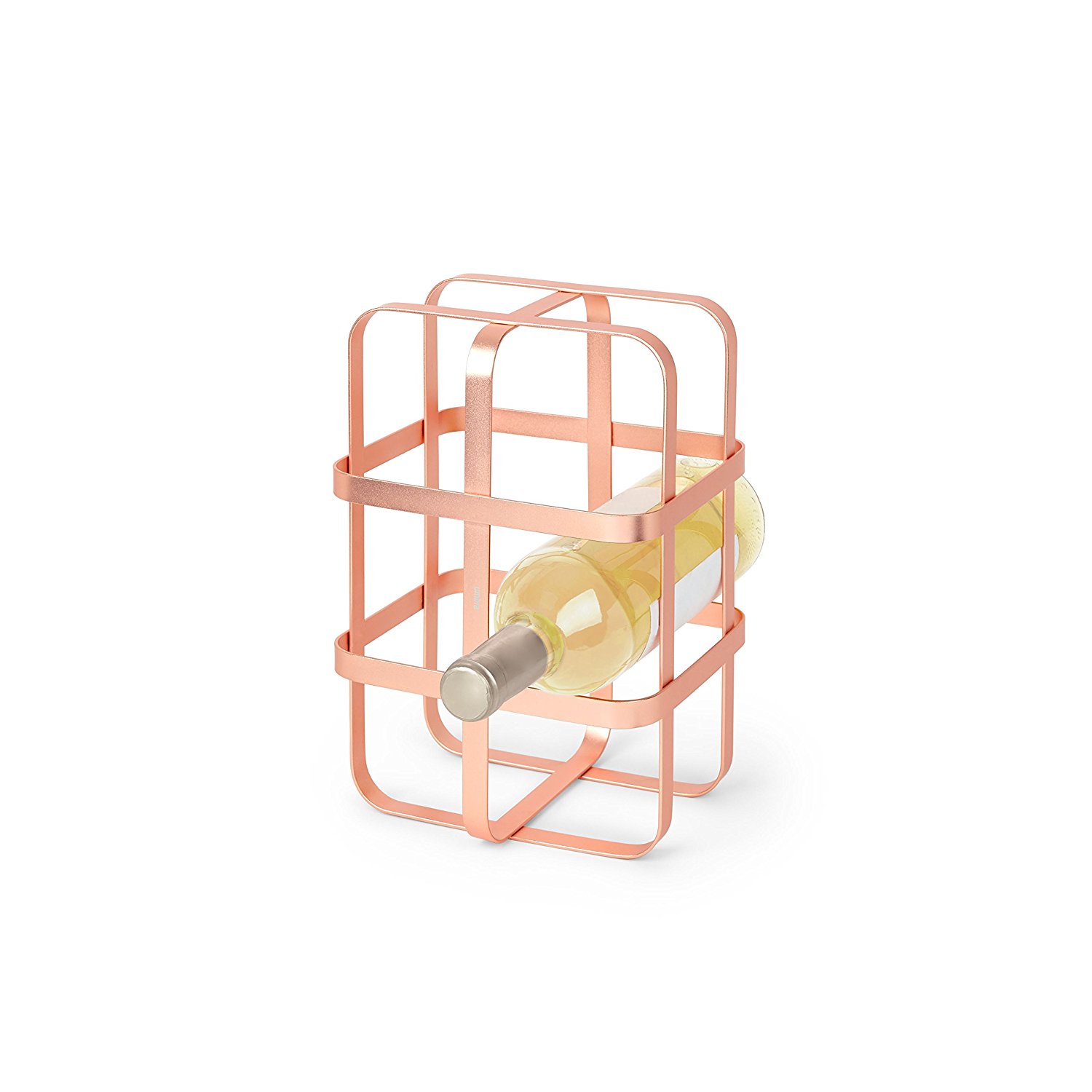 Umbra Винна полку 27,9x15,2x17,8 см мідна Pulse Wine Rack | https://grandposuda.com.ua