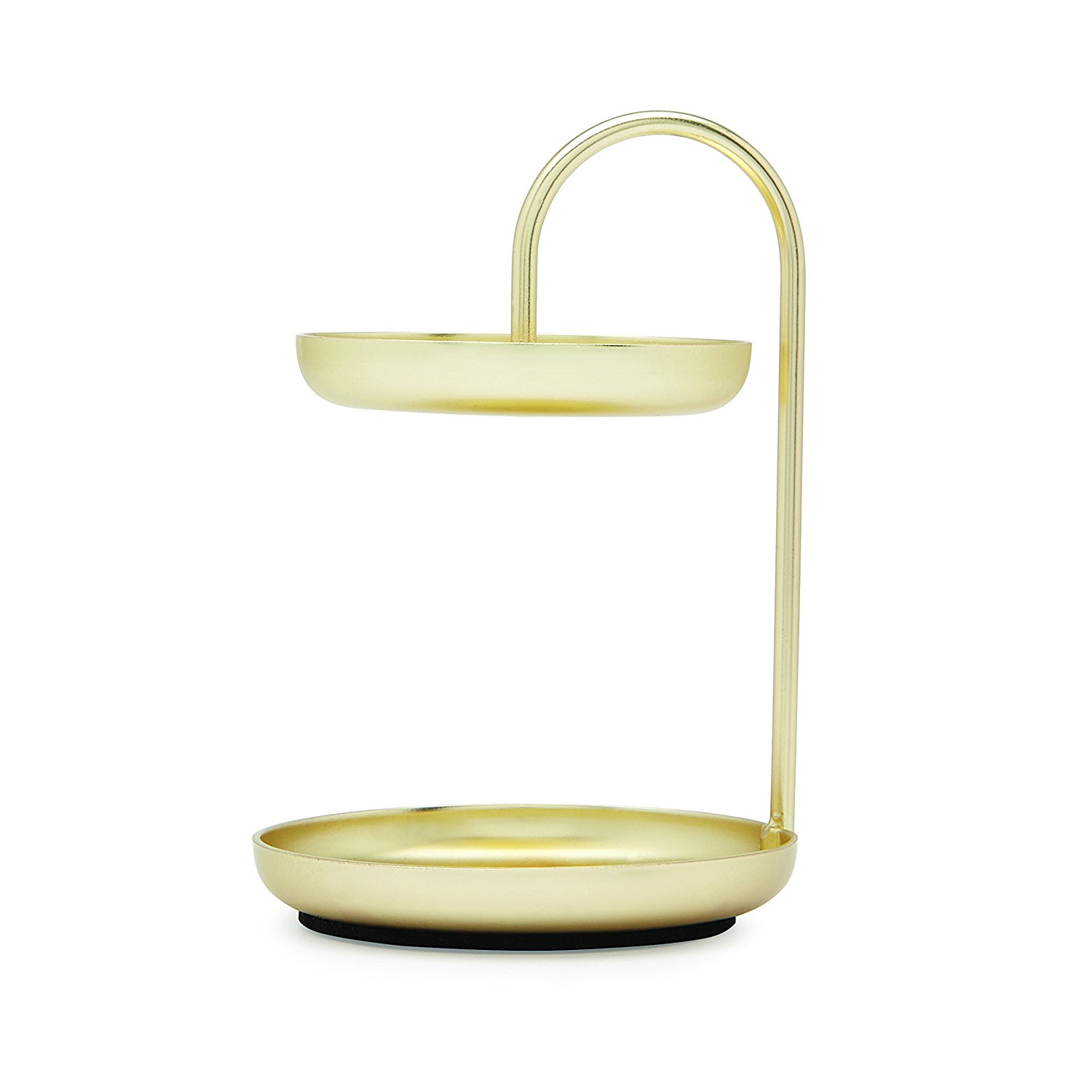 Umbra Держатель для ювелирных изделий 7,6x7,6x10,2 см золотой Poise Ring Holder | https://grandposuda.com.ua