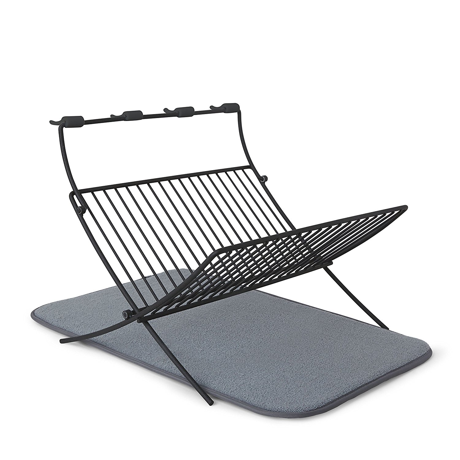 Umbra Сушка для посуды 50,8x36,8x29,8 см темно-серая Xdry Abtropfgestell | https://grandposuda.com.ua