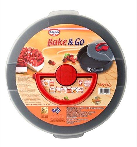 Dr. Oetker Рознімна форма для випікання з кришкою Ø 26 см Bake Go | https://grandposuda.com.ua