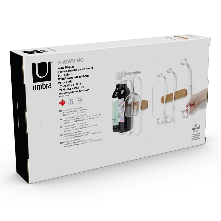 Umbra Держатель для винных бутылок showvino | https://grandposuda.com.ua