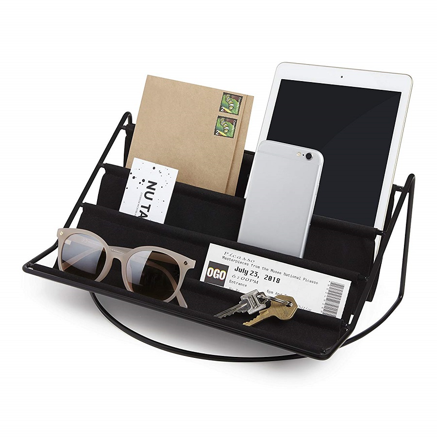 Umbra Органайзер для аксессуаров 20х15,5х13,5 см черный Hammock | https://grandposuda.com.ua