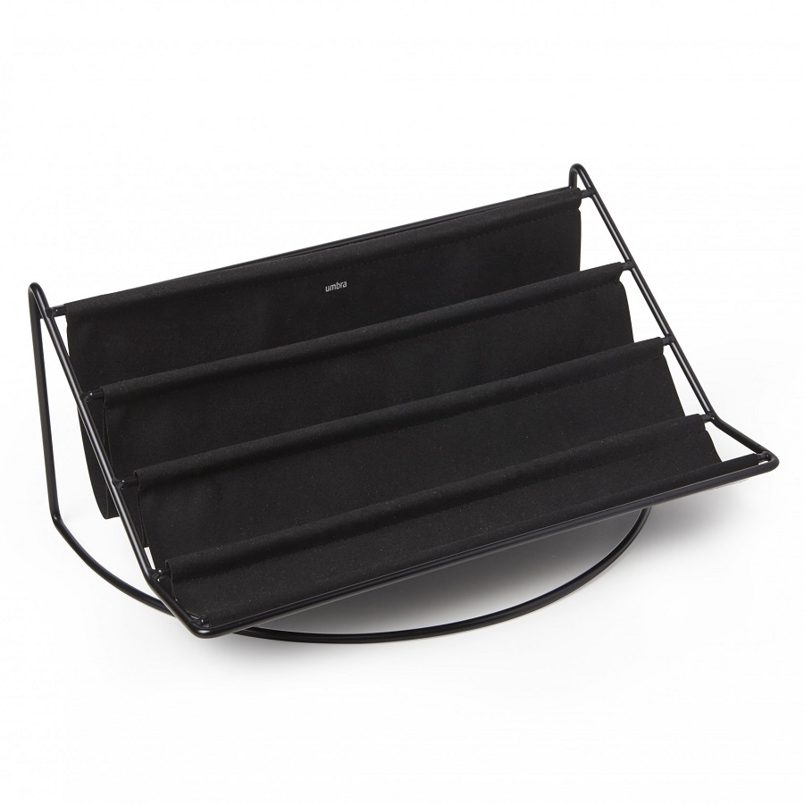 Umbra Органайзер для аксесуарів 20х15,5х13,5 см чорний Hammock | https://grandposuda.com.ua