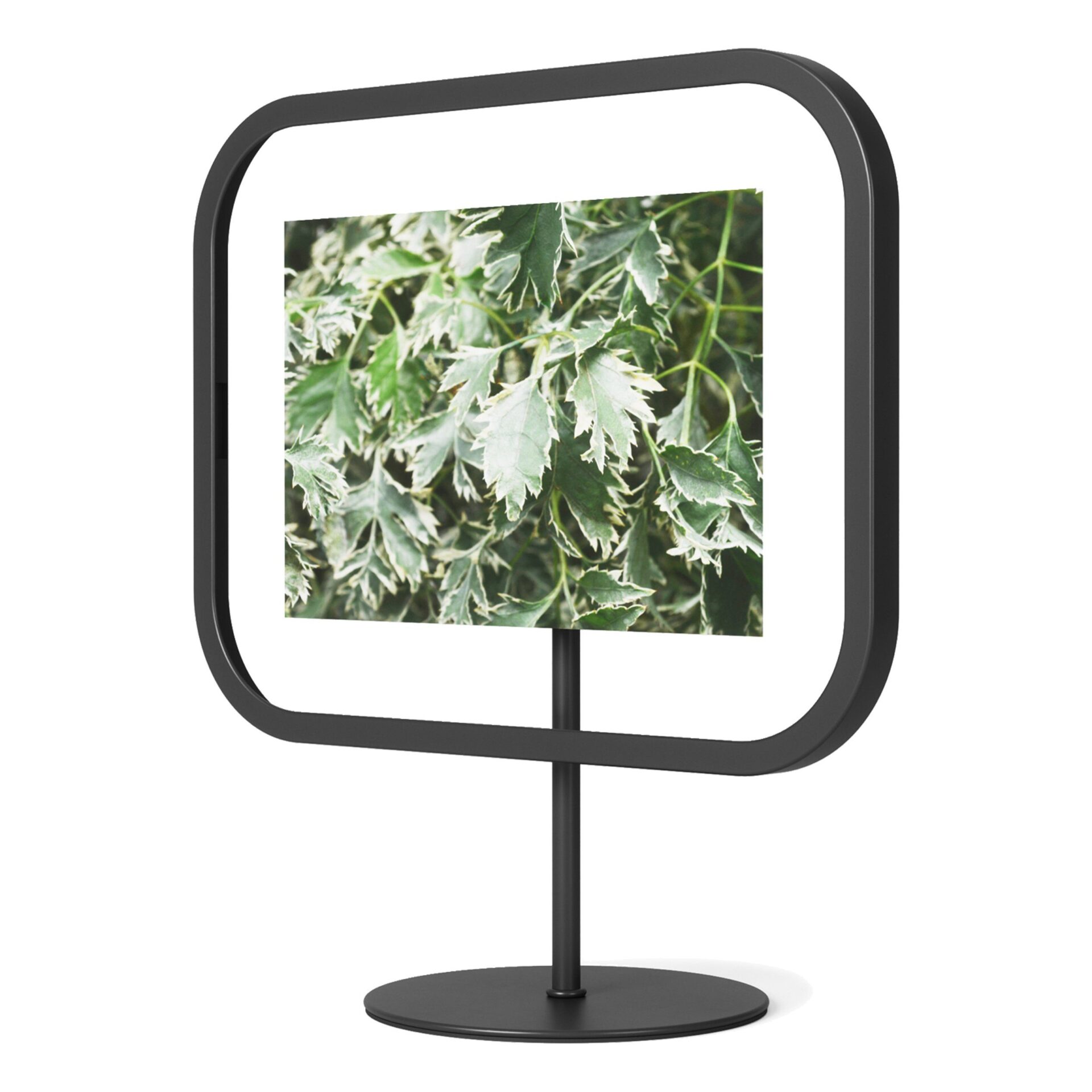 Umbra Фоторамка 22 х 10 х 27 см черная Infinity Sqround | https://grandposuda.com.ua
