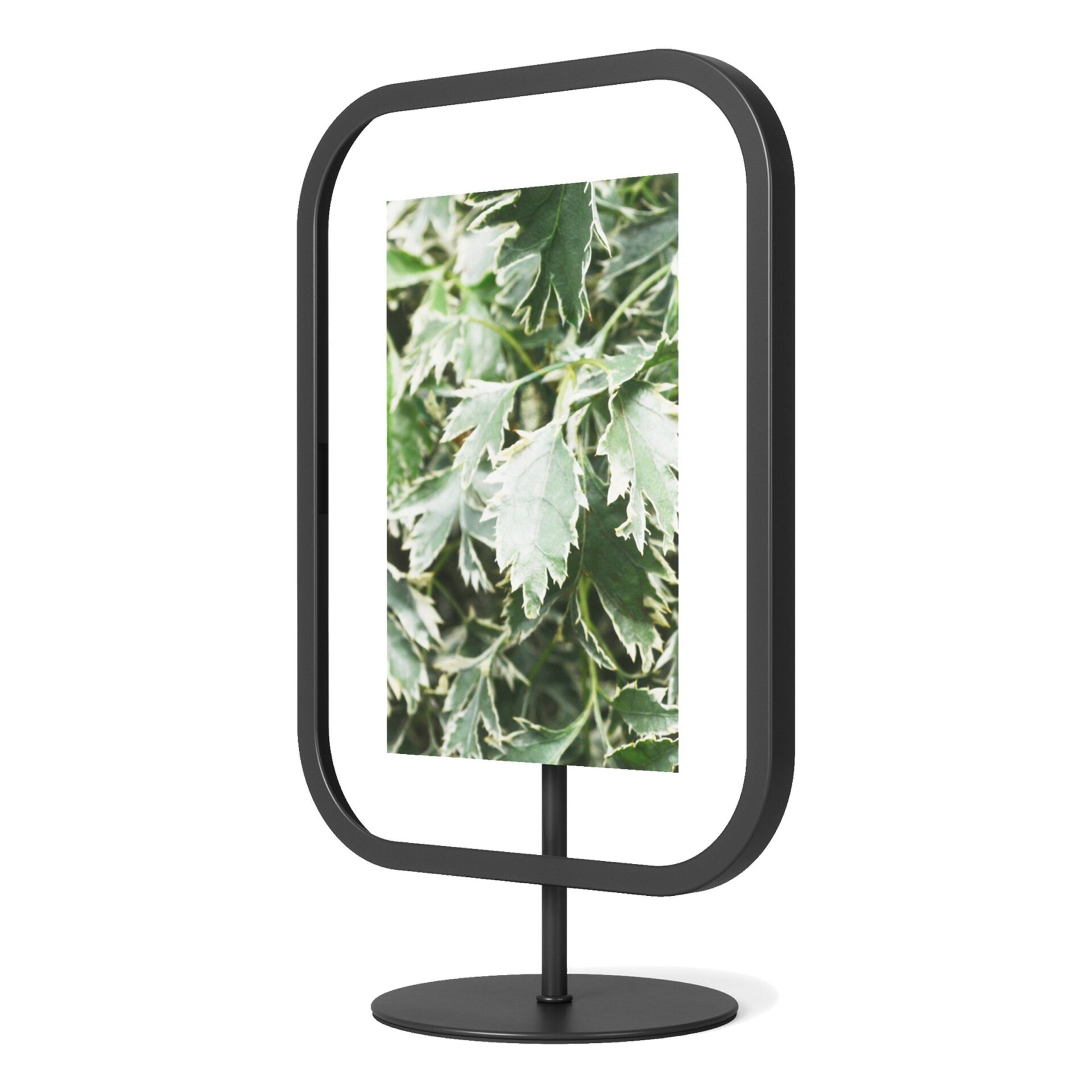 Umbra Фоторамка 22 х 10 х 27 см черная Infinity Sqround | https://grandposuda.com.ua
