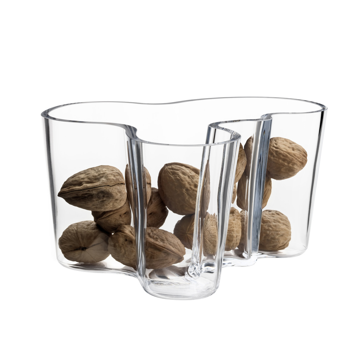 Iittala Ваза 9,5х9,5х11,5 см белая Aalto | https://grandposuda.com.ua