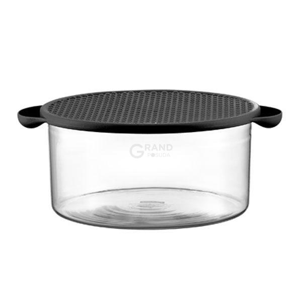 Bodum Ємність з кришкою чорна, 2,5 л, Hot Pot | https://grandposuda.com.ua