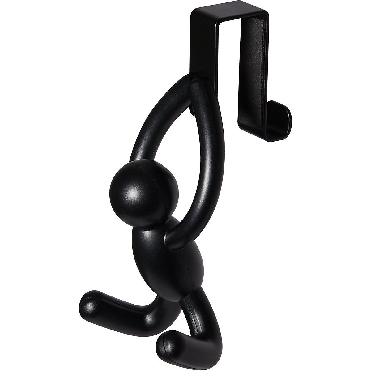 Umbra Набір з 2 надверних гачків чорний Buddy | https://grandposuda.com.ua