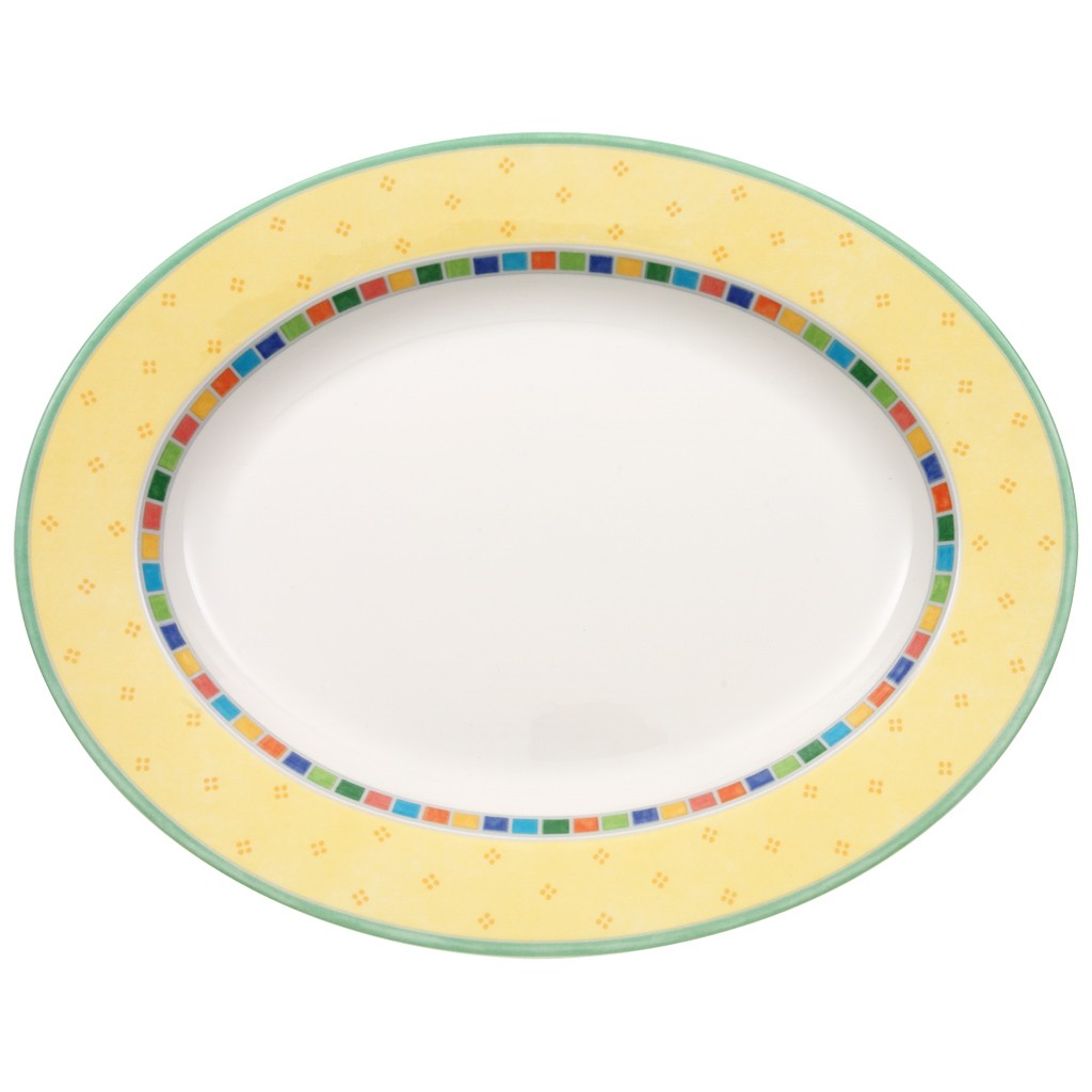 Villeroy & Boch Блюдо овальное 34 см Twist Alea | https://grandposuda.com.ua