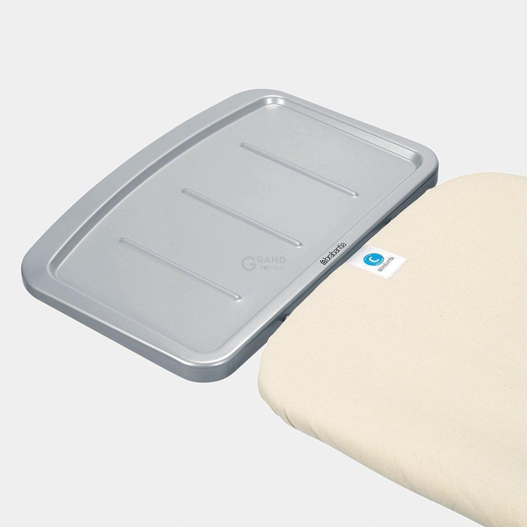 Brabantia Дошка зі стаціонарної підставкою для парової системи 124 x 45 cm (С) - 25 мм Pink Santini | https://grandposuda.com.ua
