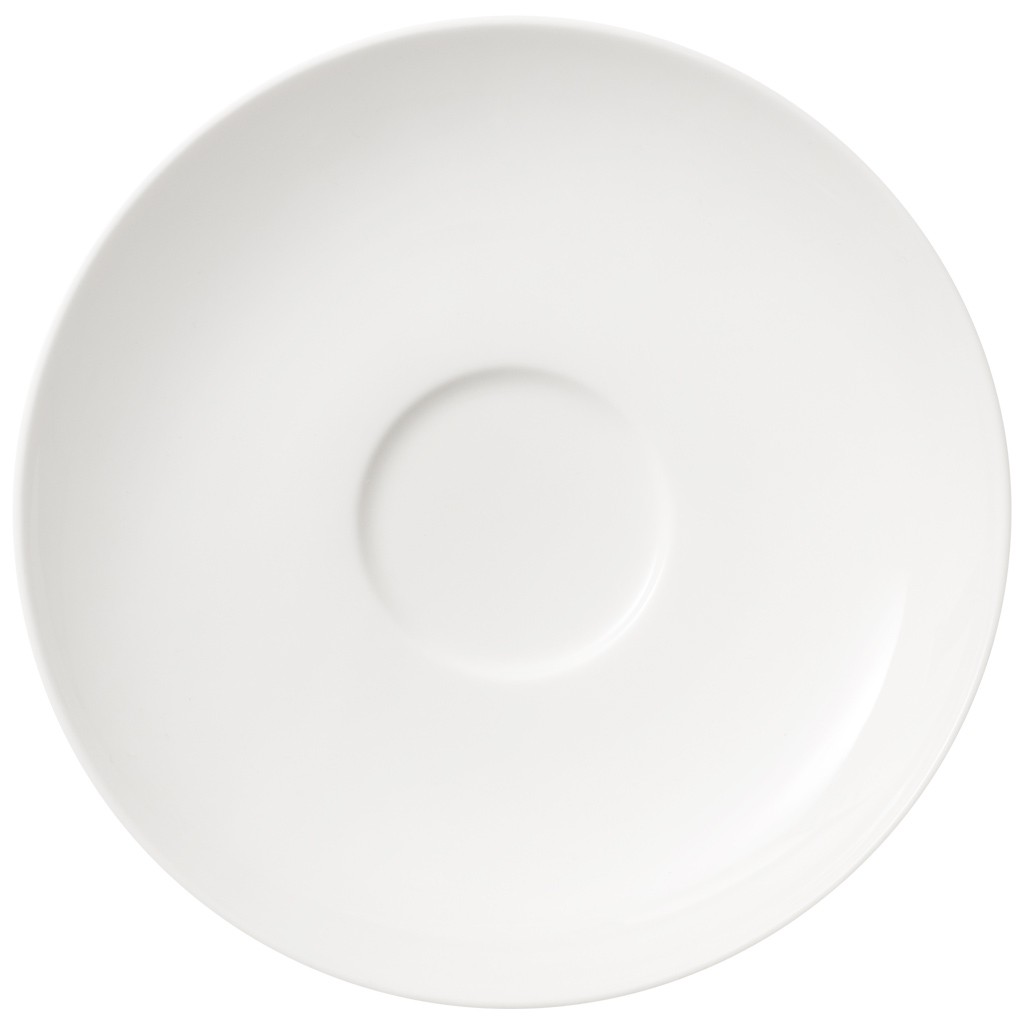 Villeroy & Boch Блюдце к чашке для чая 14 см Twist White | https://grandposuda.com.ua