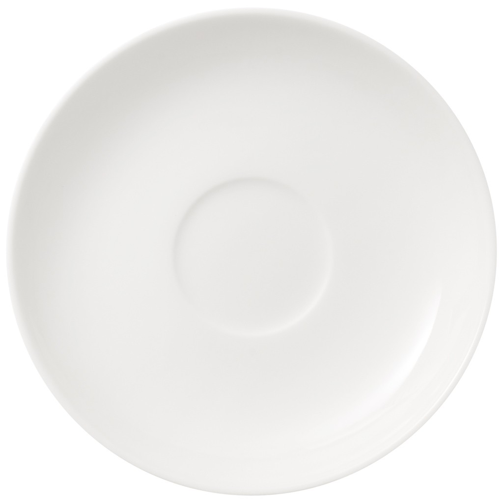 Villeroy & Boch Блюдце к чашке для эспрессо / мокко 12 см Twist White | https://grandposuda.com.ua