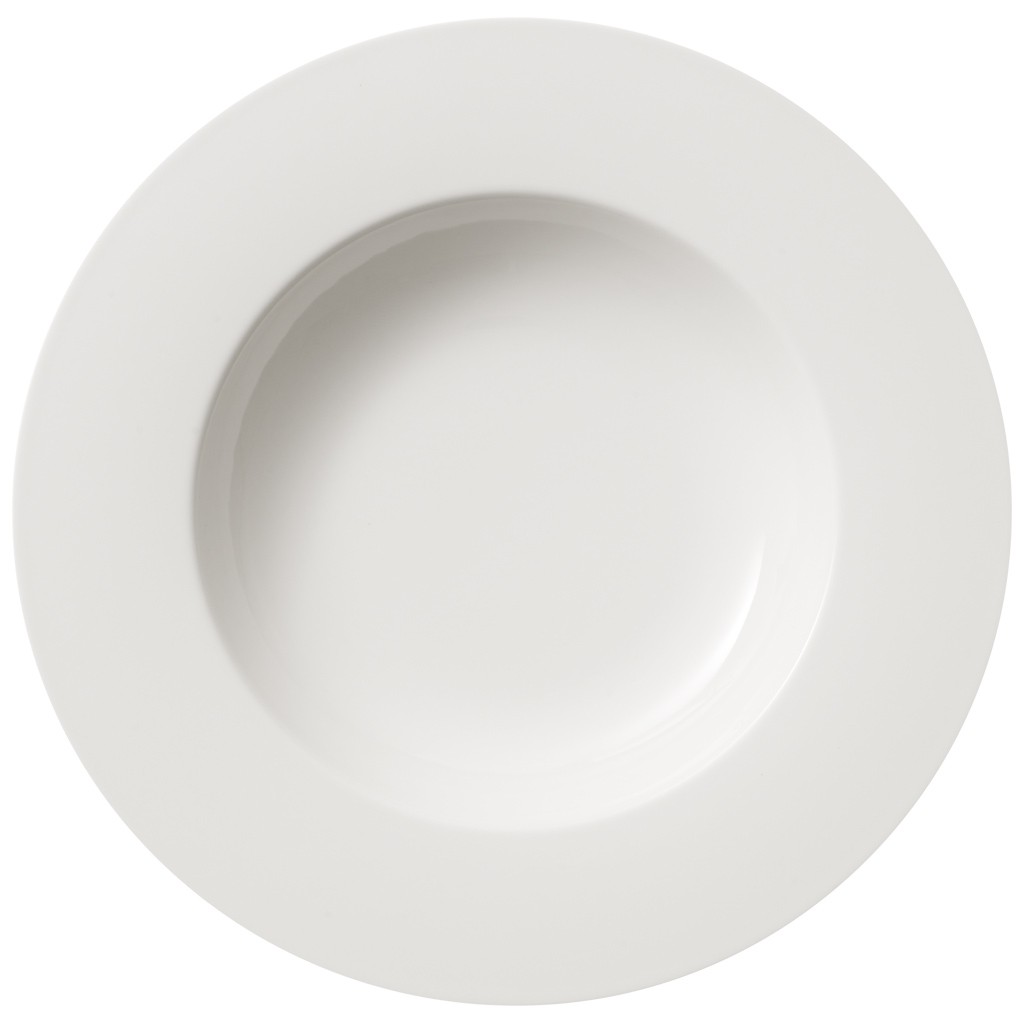 Villeroy & Boch Тарілка для супу 24 см Twist White | https://grandposuda.com.ua