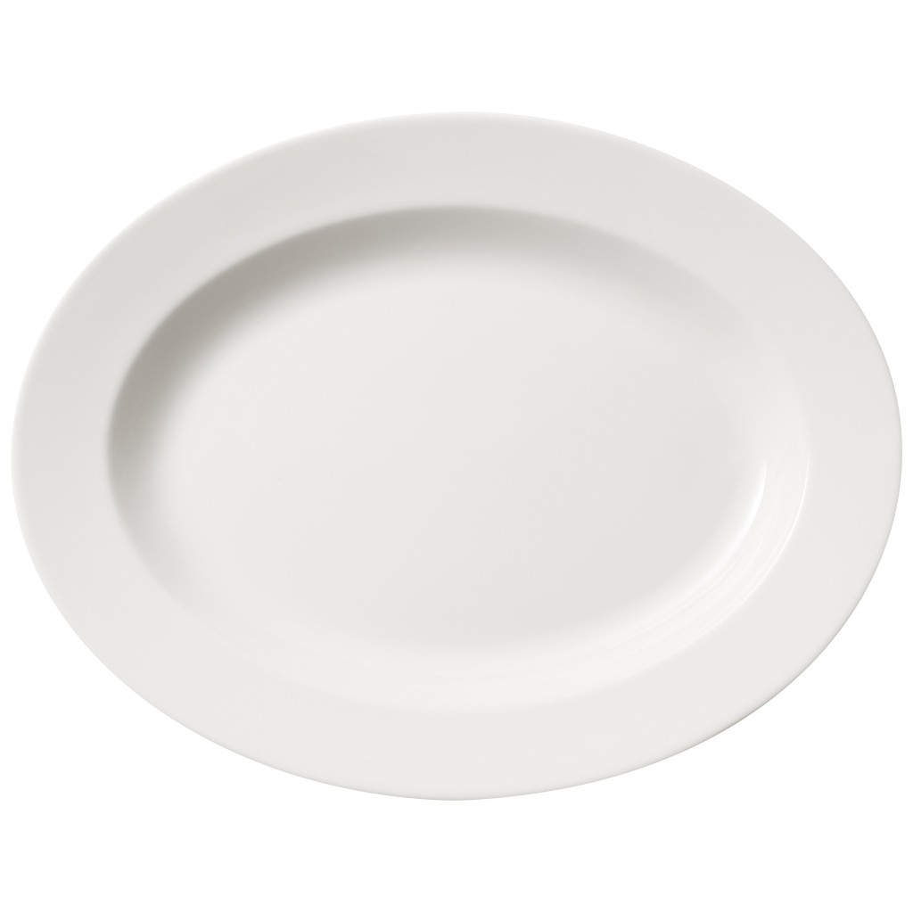 Villeroy & Boch Блюдо овальное 34 см Twist White | https://grandposuda.com.ua