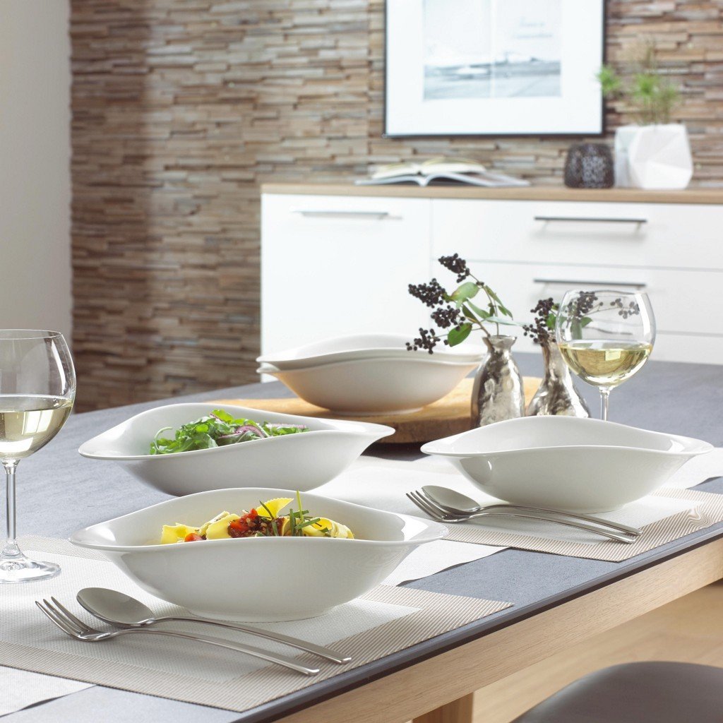 Villeroy & Boch Тарелка глубокая для пасты Dune | https://grandposuda.com.ua