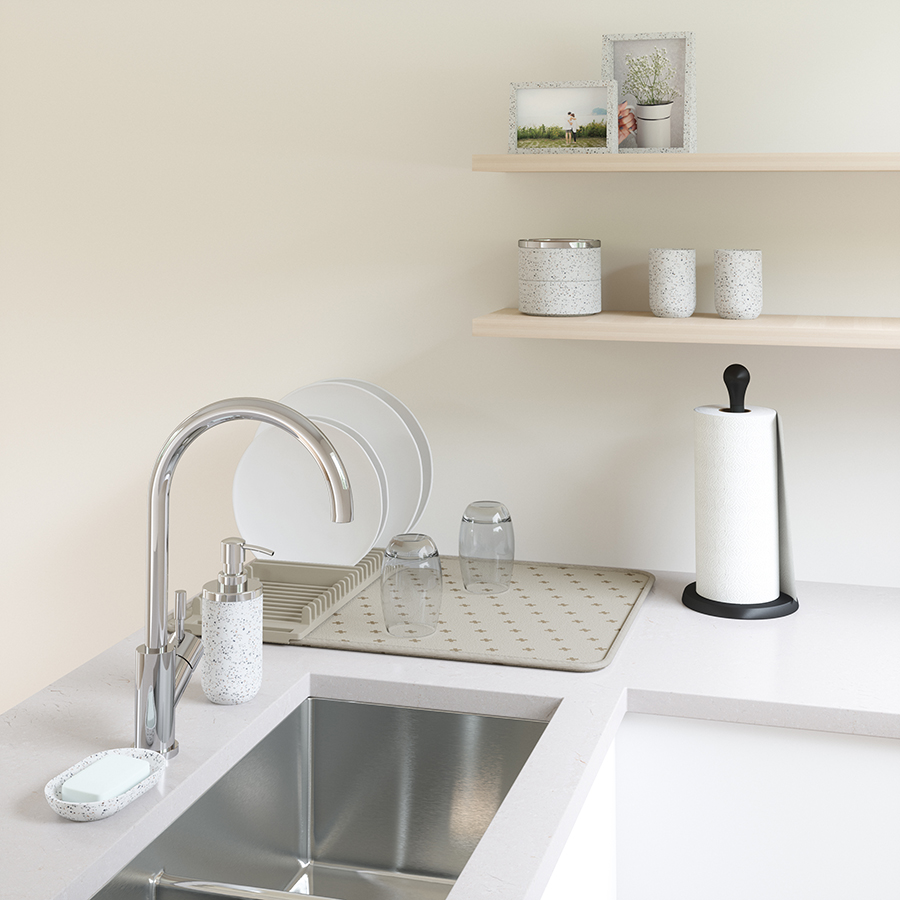 Umbra Фоторамка для фотографий 13 х 18 см Edge terrazzo | https://grandposuda.com.ua