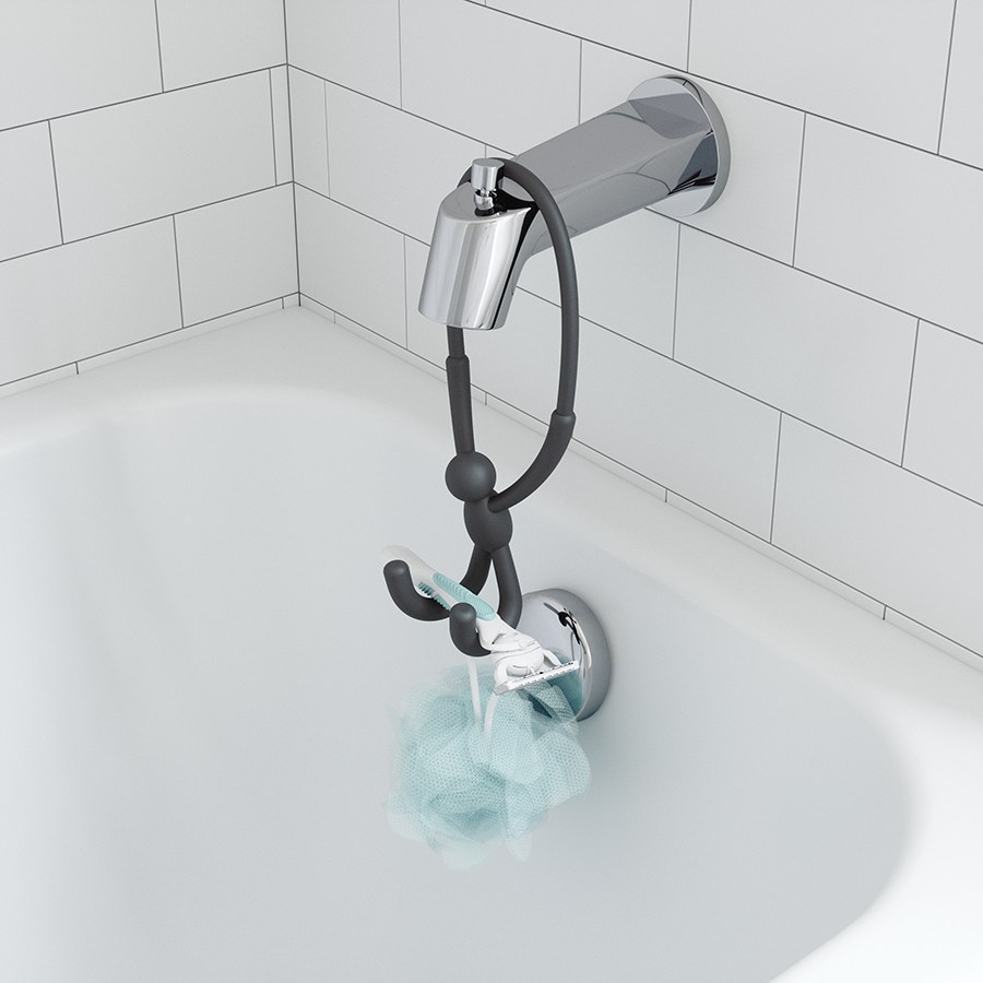Umbra Крючок для раковины Buddy Flex Caddy | https://grandposuda.com.ua
