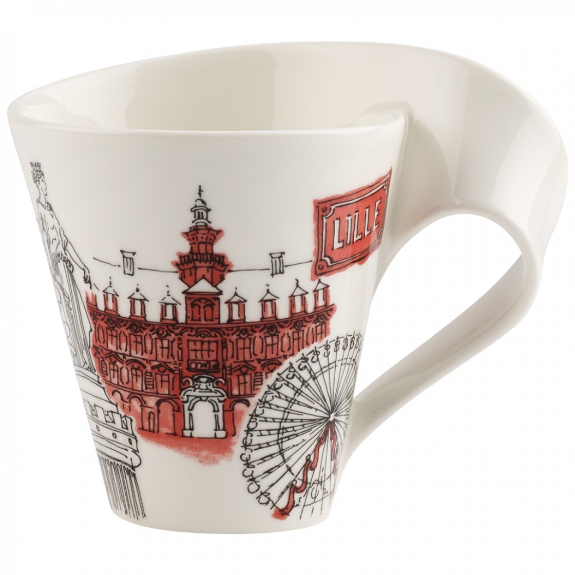 Villeroy & Boch Кружка 350 мл Cities of the World - Lille | https://grandposuda.com.ua