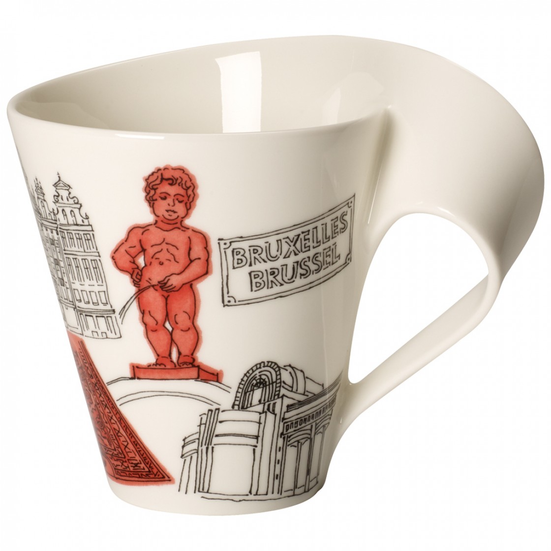 Villeroy & Boch Кружка 350 мл Cities of the World - Brüssel | https://grandposuda.com.ua